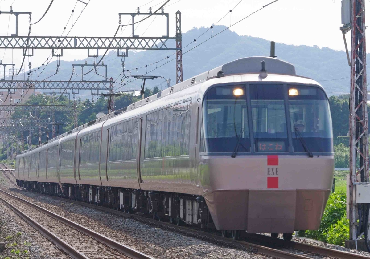 小田急線　小田急電鉄　1000形　1059F　レーティッシュカラー　【赤い1000形】　快速急行　10連　急行　小田原線　江ノ島線　多磨線　鶴巻温泉　伊勢原　撮影地　ワタシダ　Odapedia
