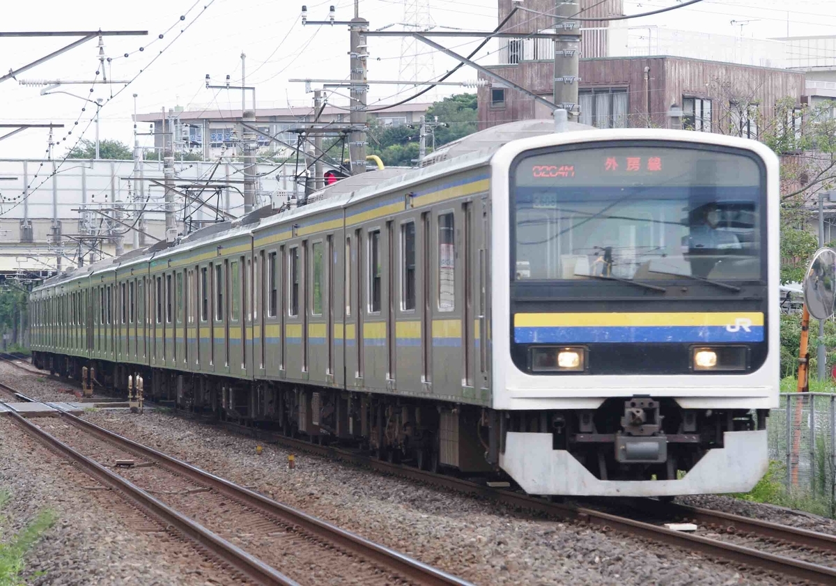 外房線　E131系　試運転　E131系試運転　鎌取　蘇我　上総一ノ宮　E257系500番台　特急わかしお号　E233系　京葉線直通快速　209系　京浜東北線蘇我～鎌取間で撮影