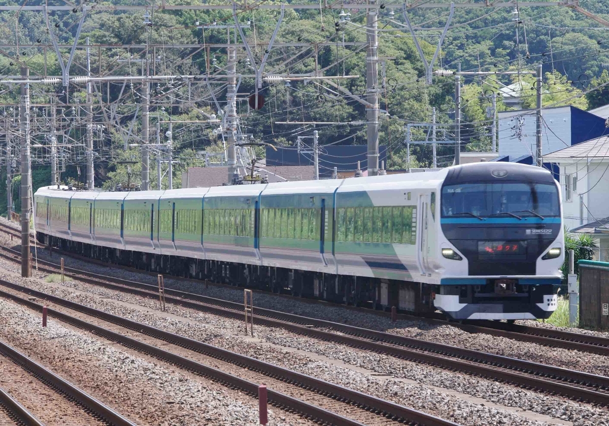 E235系1000番台　15連フル編成　試運転　横須賀線　東海道線　大磯　二宮　撮影地　215系　E231系　E233系　E257系2000番台　特急踊り子号　E261系　特急サフィール踊り子号　伊豆急下田～東京