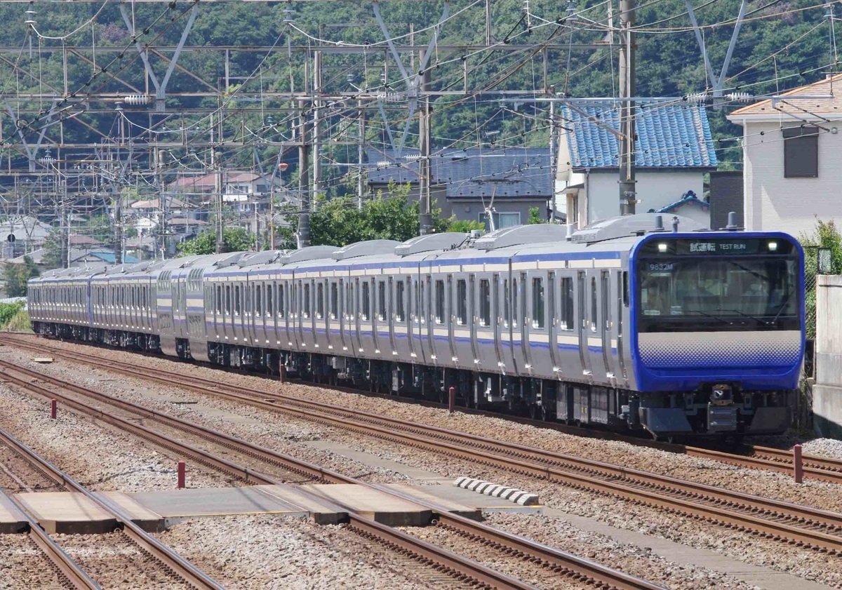 E235系1000番台　15連フル編成　試運転　横須賀線　東海道線　大磯　二宮　撮影地　215系　E231系　E233系　E257系2000番台　特急踊り子号　E261系　特急サフィール踊り子号　伊豆急下田～東京