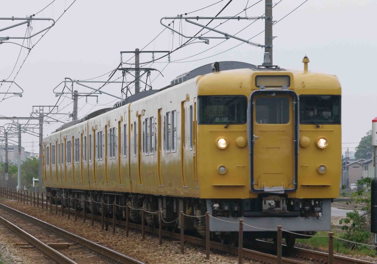 
115系　113系　213系　岡山電車区　117系　快速サンライナー　快速マリンライナー　庭瀬　中庄　撮影地　山陽本線