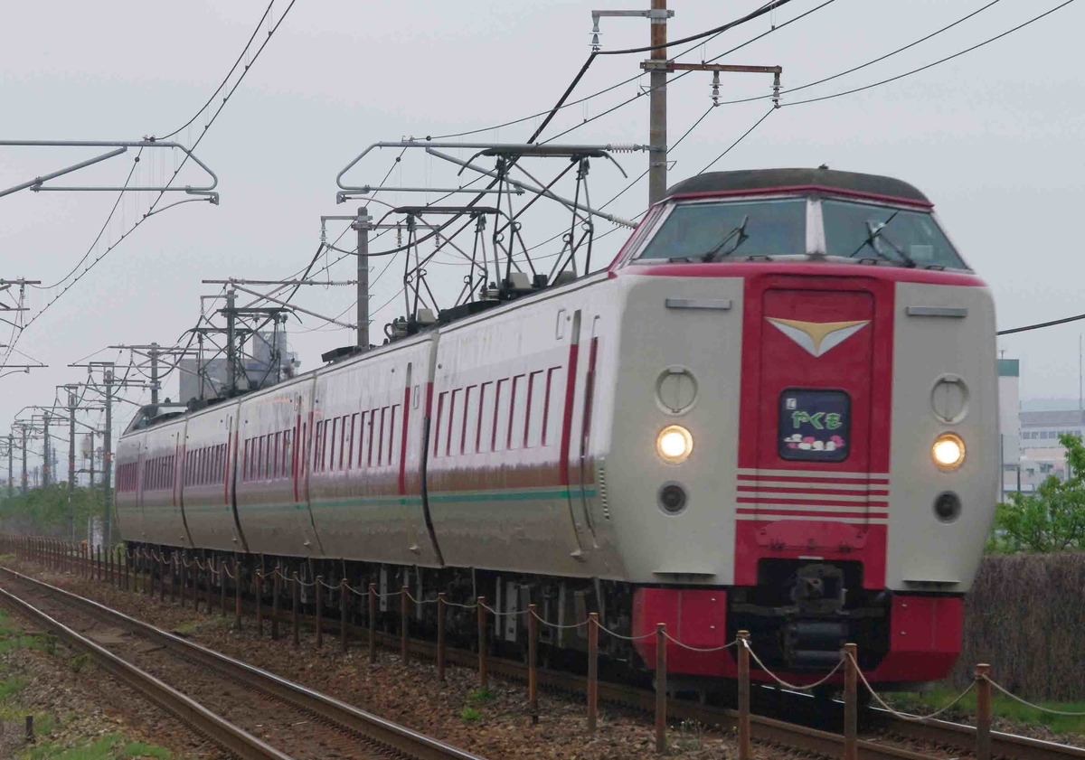 ゆったりやくも　381系　特急やくも号　庭瀬　中庄　山陽線　撮影地　伯備線　岡山　出雲市　緑やくも　スーパーやくも紫