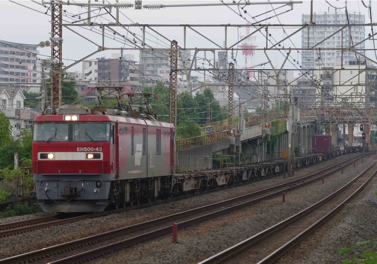 東海道線　大磯　平塚　撮影地　貨物列車
