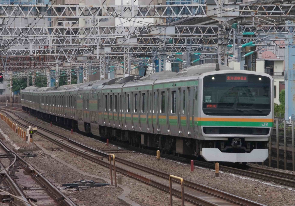 田町駅 新橋~品川間 東海道線 上野東京ライン 常磐線 E531系 E657系 E231系 E531系 E261系 サフィール踊り子号 ひたち号 撮影地