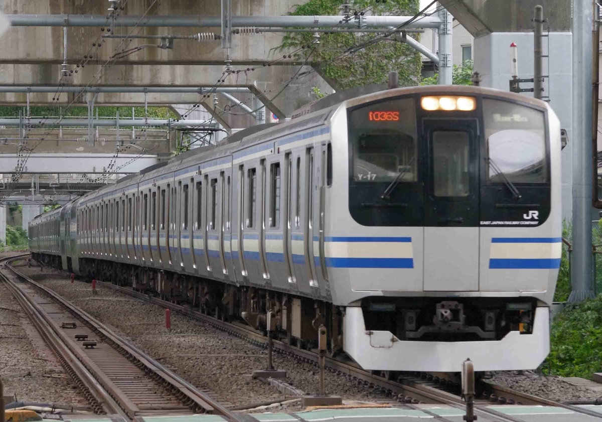 横須賀線 湘南新宿ライン E231系 E233系 E217系 撮影地 西大井駅