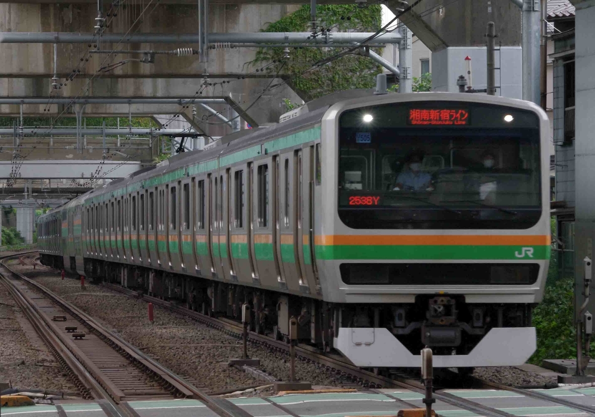 横須賀線 湘南新宿ライン E231系 E233系 E217系 撮影地 西大井駅