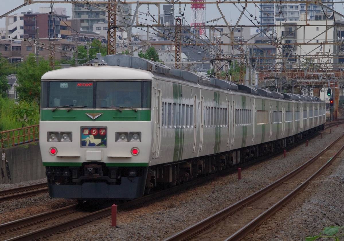 185系　E257系2000番台　E261系　特急踊り子号　特急サフィール踊り子号　東京　伊豆急下田　修善寺　平塚　大磯　撮影地　東海道線　貨物列車　EF66-100　EH500　EF210