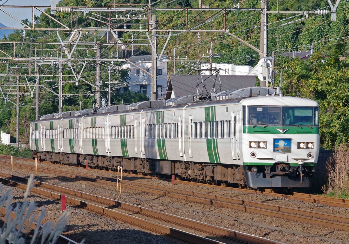 大磯　二宮　東海道線　撮影地　185系　215系　285系　EF66-27号機　ゼロロク　ニーナ　湘南ライナー　おはようライナー新宿　サンライズ瀬戸、出雲