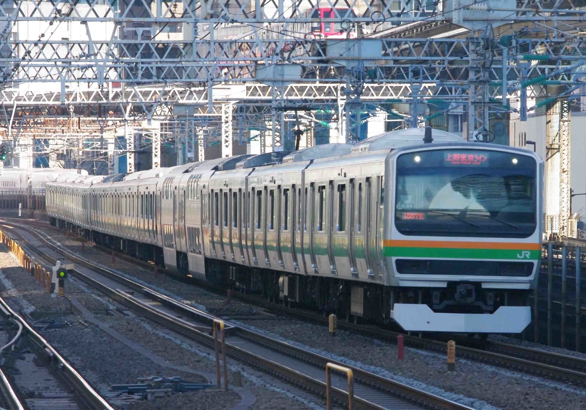 田町駅　東海道線　E261系　185系　サフィール踊り子号　常磐線　上野東京ライン　撮影地　