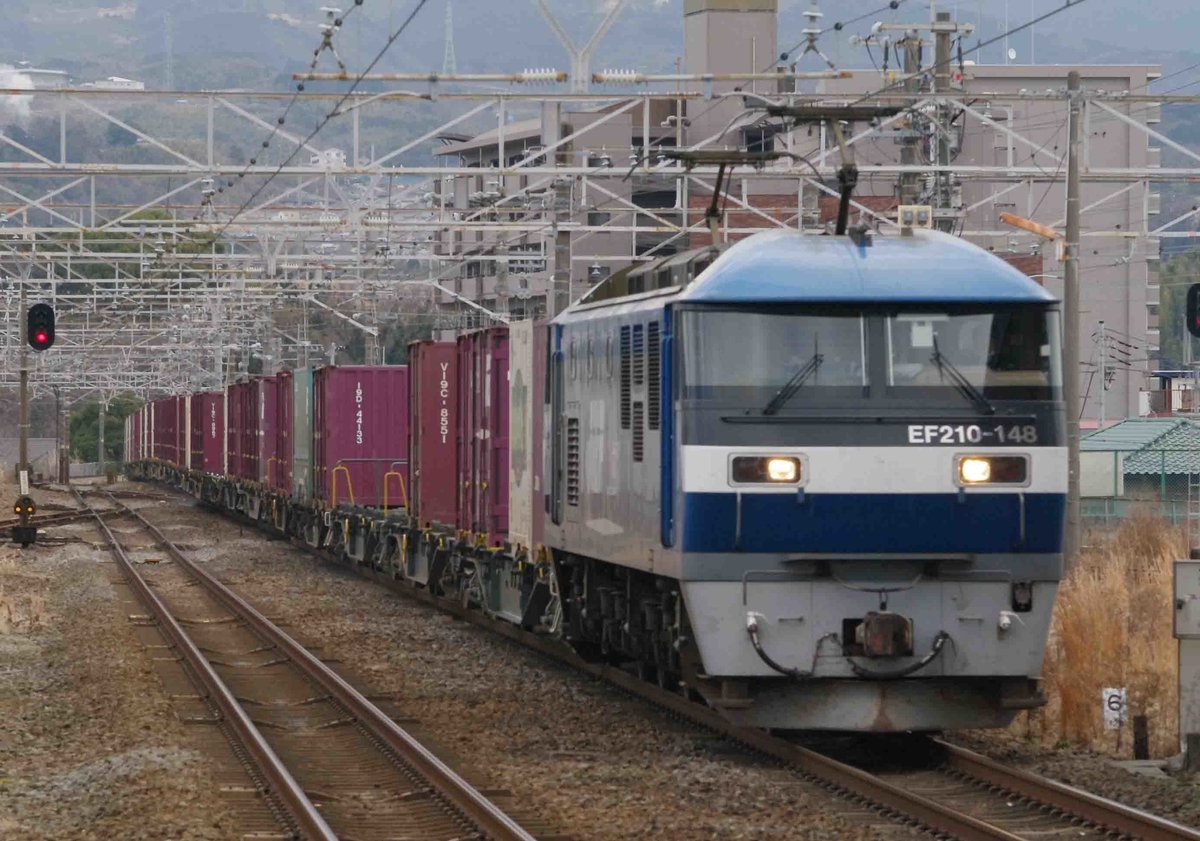 373系　313系　211系　JR東海区間　東海道線　三島駅　撮影地　EF66　EF210　貨物列車