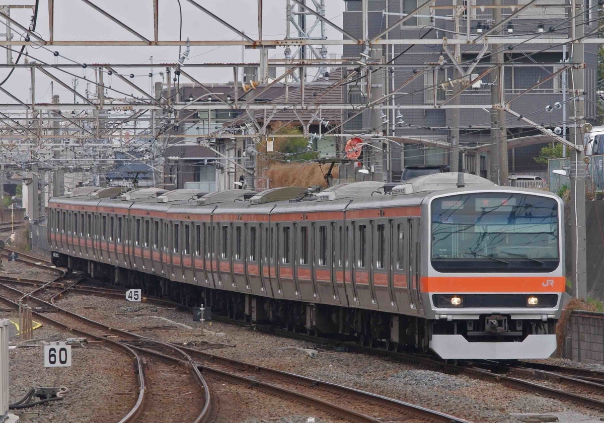 武蔵野線　西船橋駅　撮影地　4097レ　4095レ　EF65-2000　EF65PF　EF210桃太郎