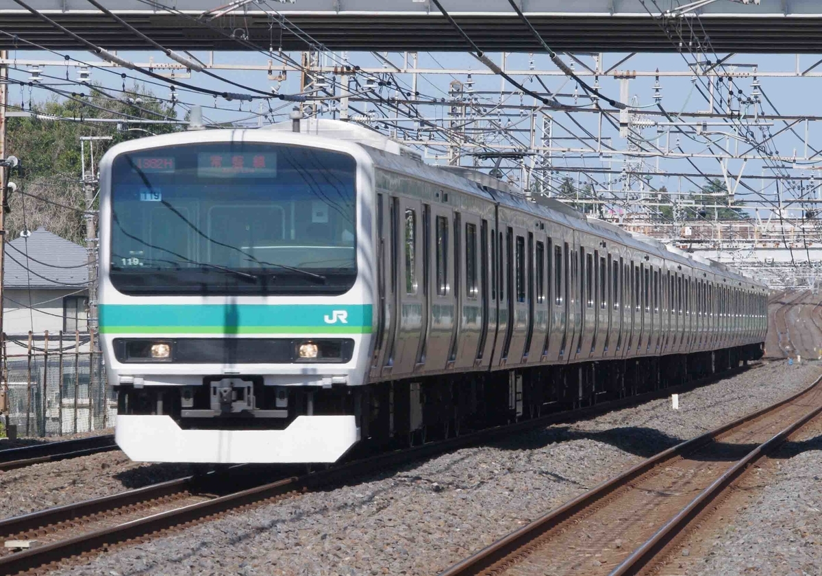 北小金駅　撮影地　常磐線　EH500　貨物列車　5094レ　東邦亜鉛号　E657系　E531系　E231系　常磐線快速　上野東京ライン　特急ひたち号　特急ときわ号　成田線　スカ色E231系