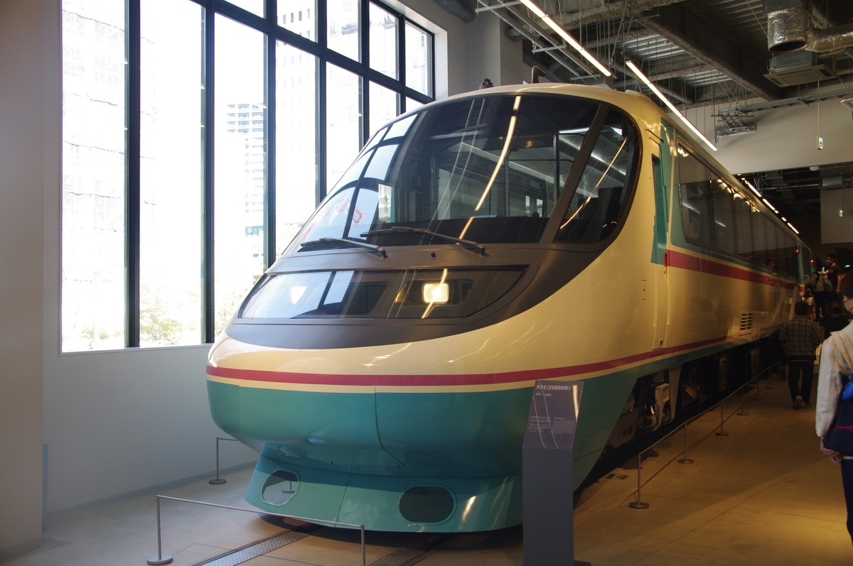 HiSE10000形　RSE20000形　ロマンスカー　ロマンスカーミュージアム　あさぎり　スーパーはこね　小田急電鉄　海老名駅