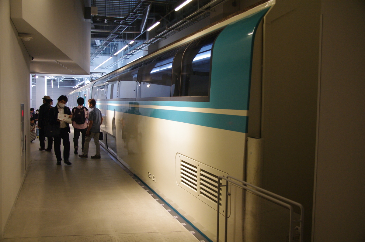 HiSE10000形　RSE20000形　ロマンスカー　ロマンスカーミュージアム　あさぎり　スーパーはこね　小田急電鉄　海老名駅