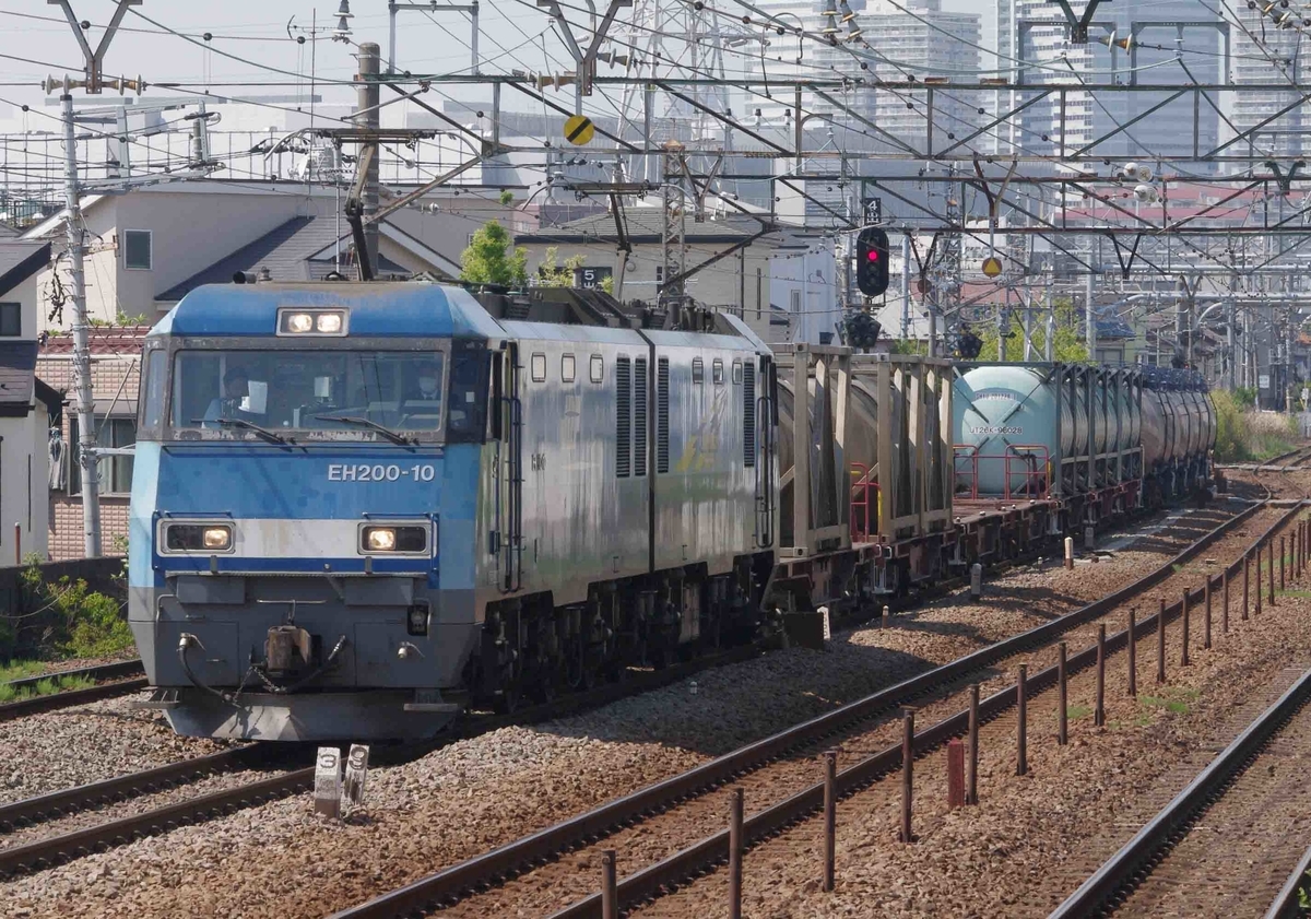 尻手駅　南武線　E233系8000番台
EF66-0　EF66-27号機　8764ㇾ　貨物列車　タキ　石油貨物　