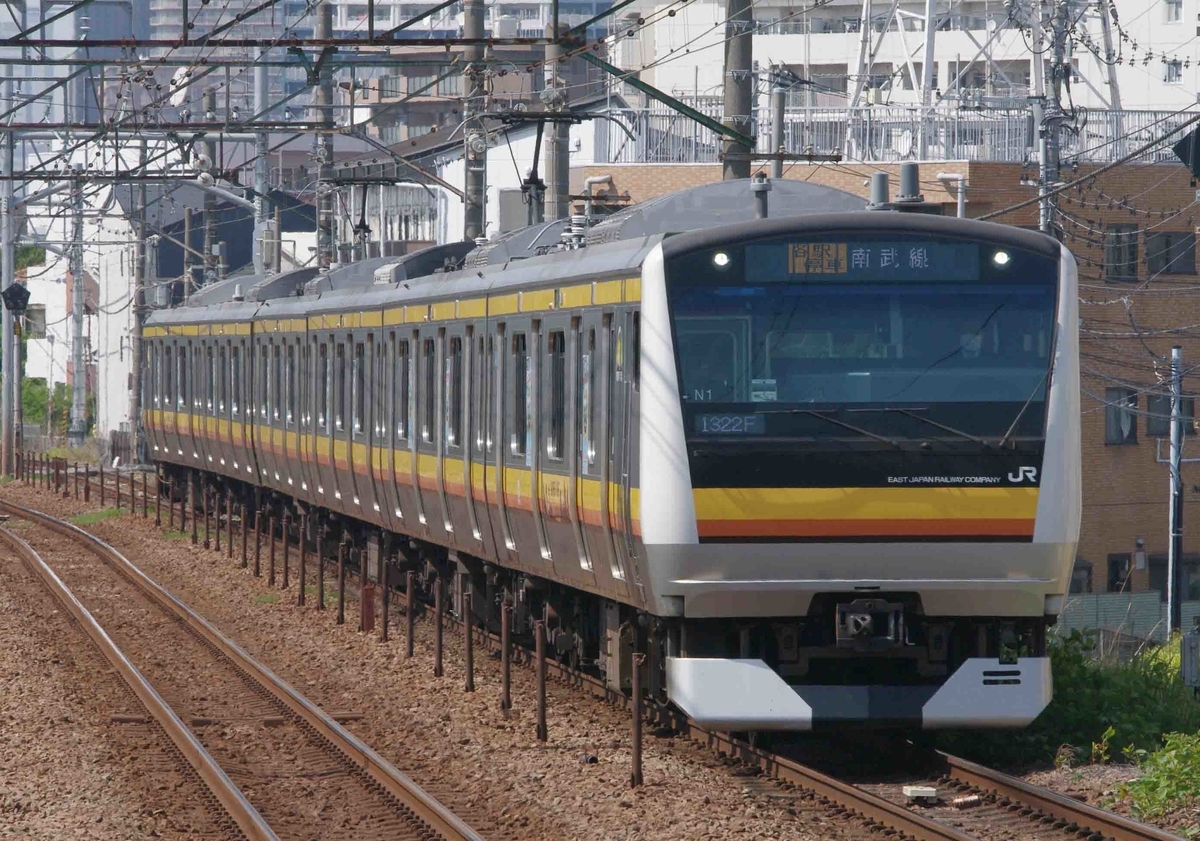 尻手駅　南武線　E233系8000番台
EF66-0　EF66-27号機　8764ㇾ　貨物列車　タキ　石油貨物　