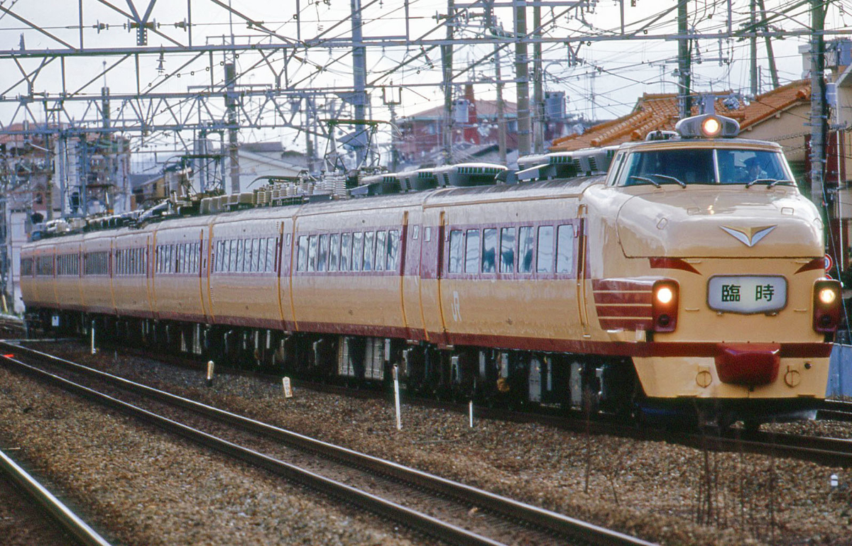 489系　ボンネット先頭車　北陸本線　急行能登号　上野　金沢　特急ふるさと雷鳥号　大阪　新潟　北陸本線　美川　加賀笠間　高崎線　撮影地　H編成　