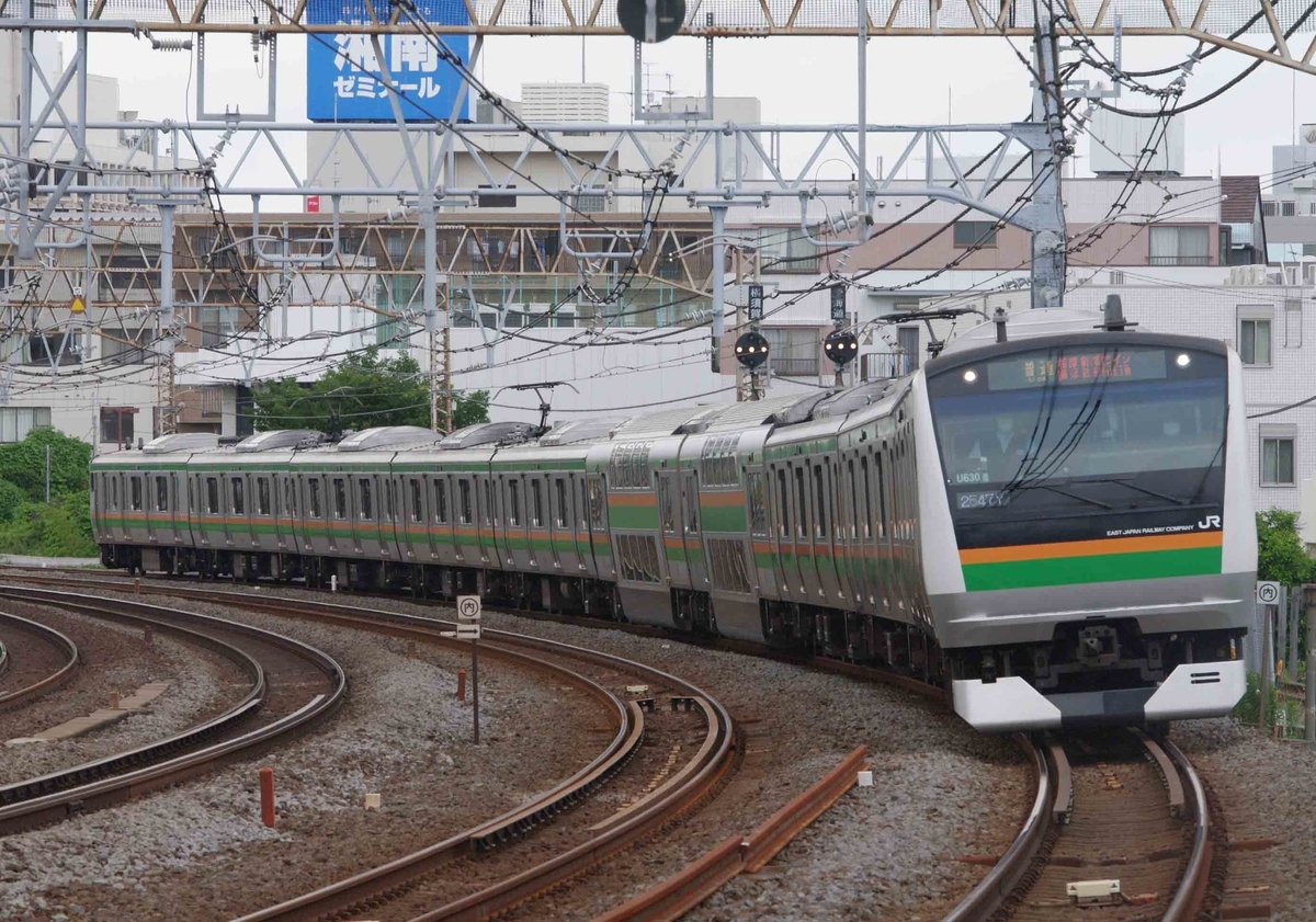 戸塚大カーブ　東海道線　横須賀線　撮影地　E261系　E259系　成田エクスプレス　サフィール踊り子　E235系1000番台　E231系　E233系　E217系