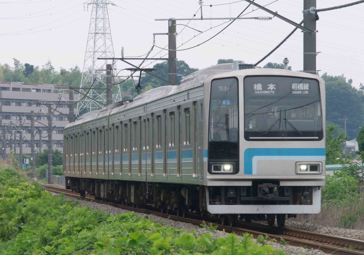 7月14日撮影 相模線 厚木 海老名間 海老名 入谷間 世代交代を迎える 5系500番台 を撮る 新 シリウスの線路際のロマンを求めて