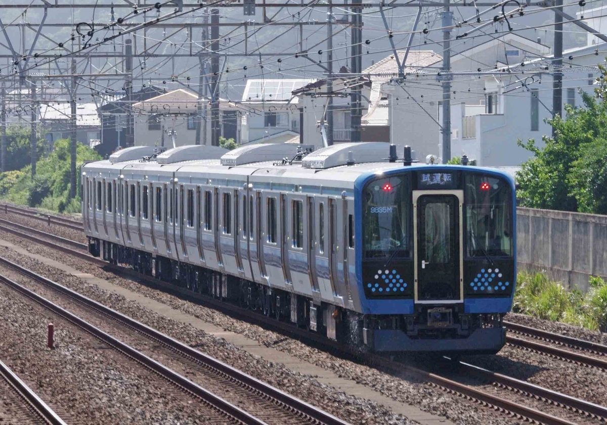 E131系500番台　相模線　相模線新型車両　茅ヶ崎　橋本　試運転　東海道線　平塚　大磯　二宮　撮影地　205系500番台