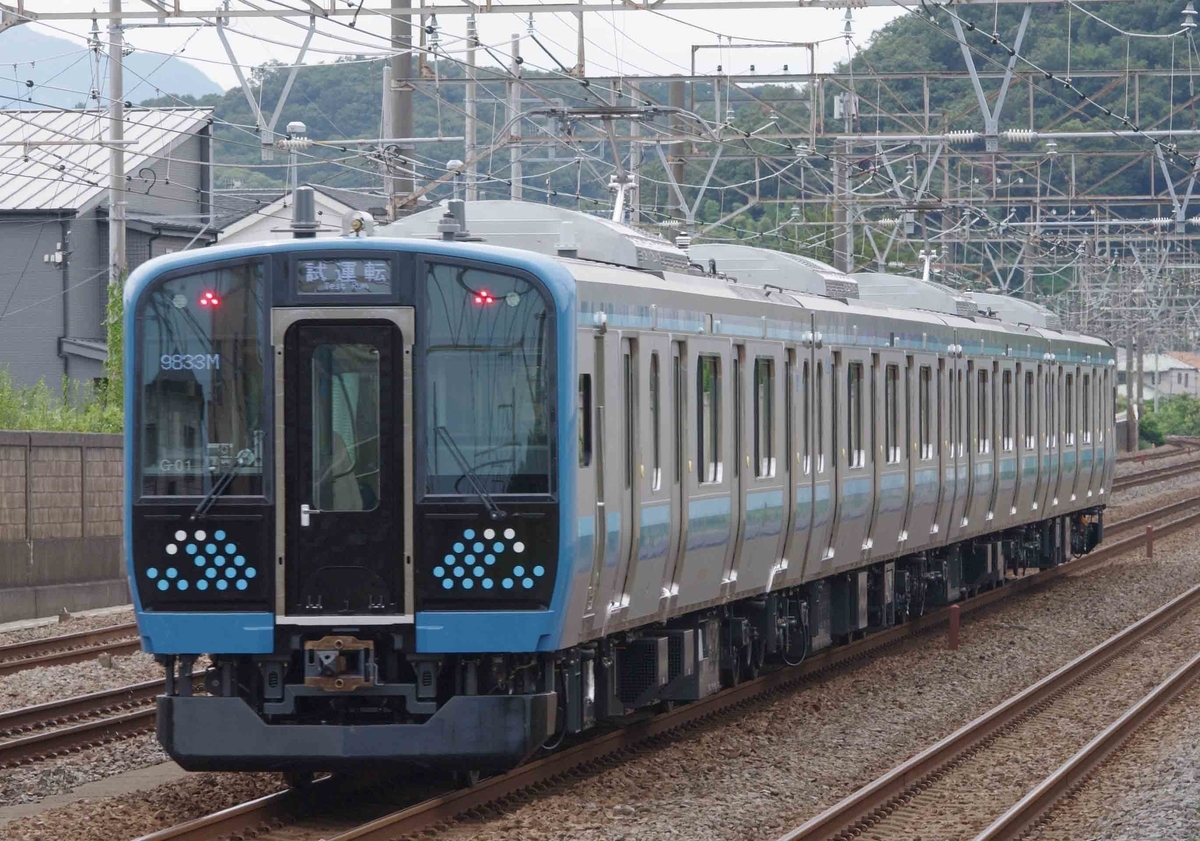 E131系500番台　相模線　試運転　大磯　二宮　東海道線　撮影地