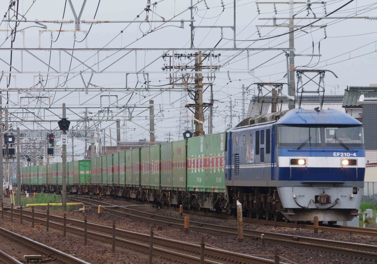 【赤ホキ】　ホキ9500　EF64-1000　EF66-27　ゼロロク27号機　石灰石　西濃鉄道　清洲　稲沢　撮影地　東海道線　貨物列車