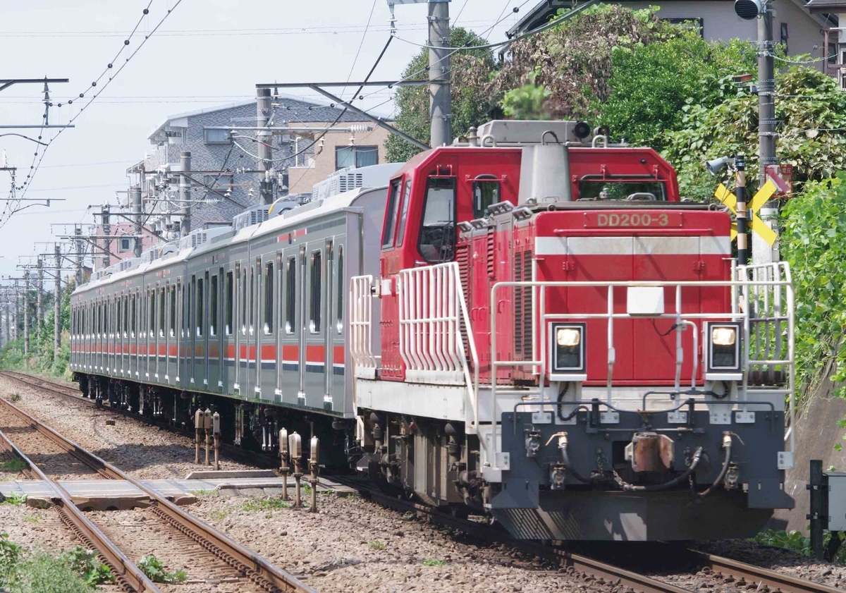 東急3000系 増結中間車 甲種回送 横浜線 古淵駅 撮影地 E233系6000番台 総合車両製作所
長津田 東急目黒線 東急線
