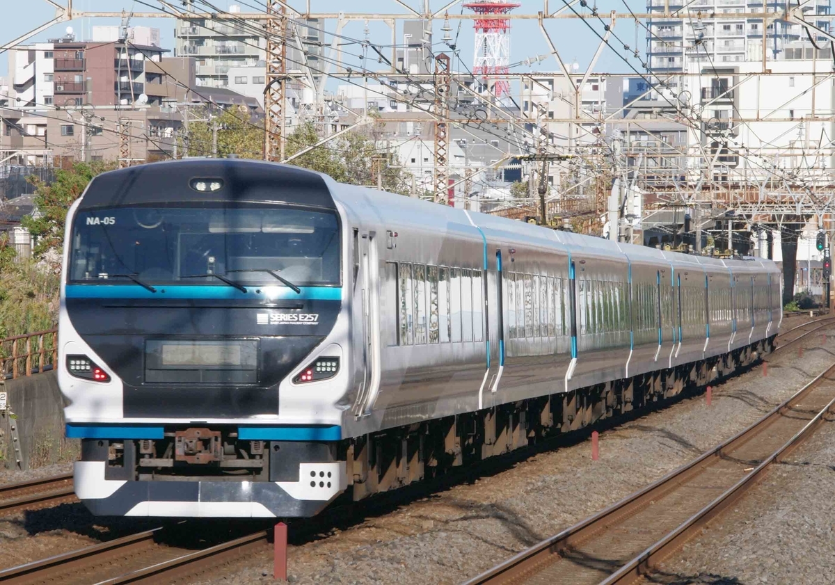 E257系5000番台 OM編成 波動用 乗務員訓練 大磯 二宮 撮影地 平塚 東海道線 E257系2000番台 特急踊り子号 EF66-100 EH500 貨物列車