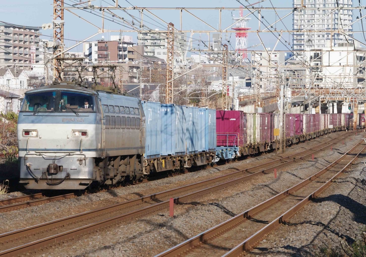 EF66-100 EF66-27 貨物列車 夜行列車 ブルートレイン EH500 東海道線 平塚 大磯 撮影地