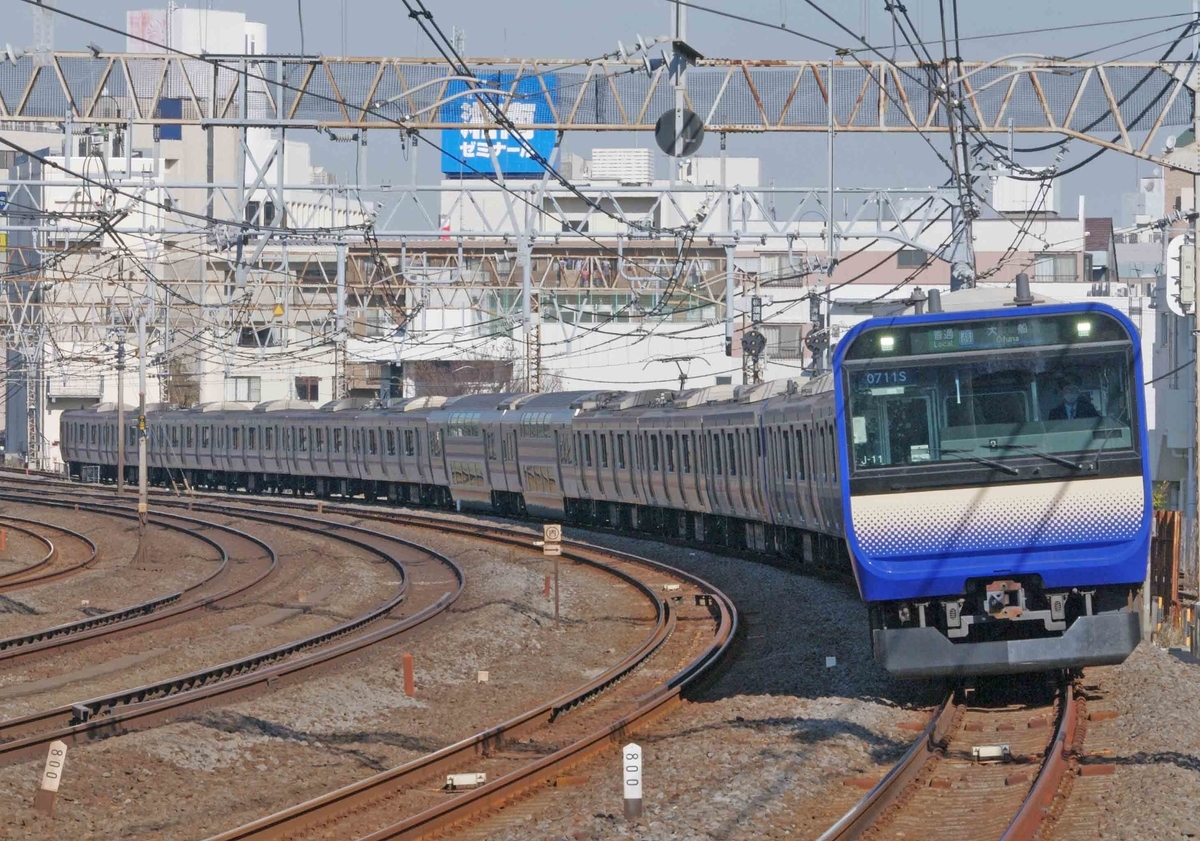 12月29日撮影 東海道線 横須賀線 戸塚～大船間 2021年最後の撮影