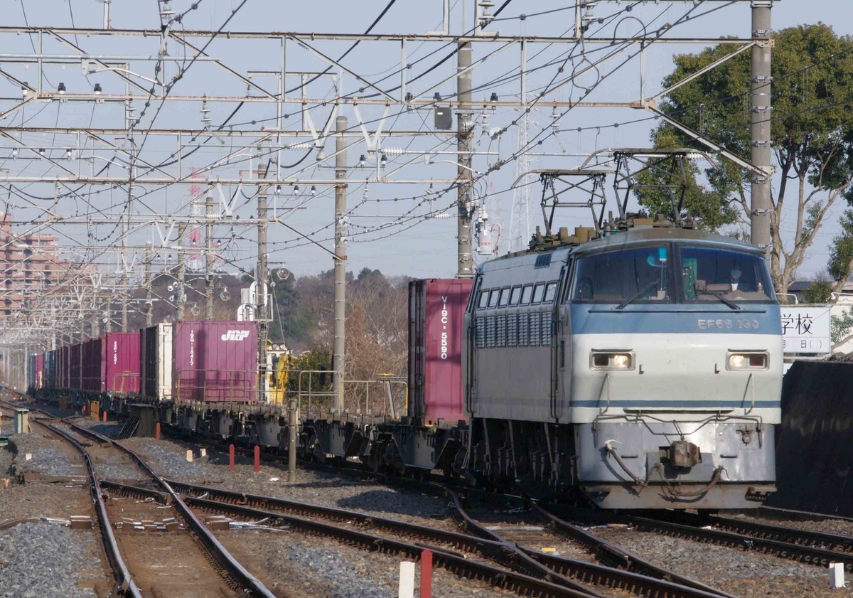 EH500 東邦亜鉛号　武蔵野線　安中貨物　撮影地　5094ㇾ　EF66　EF210　EH200　209系500番台　E231系0番台