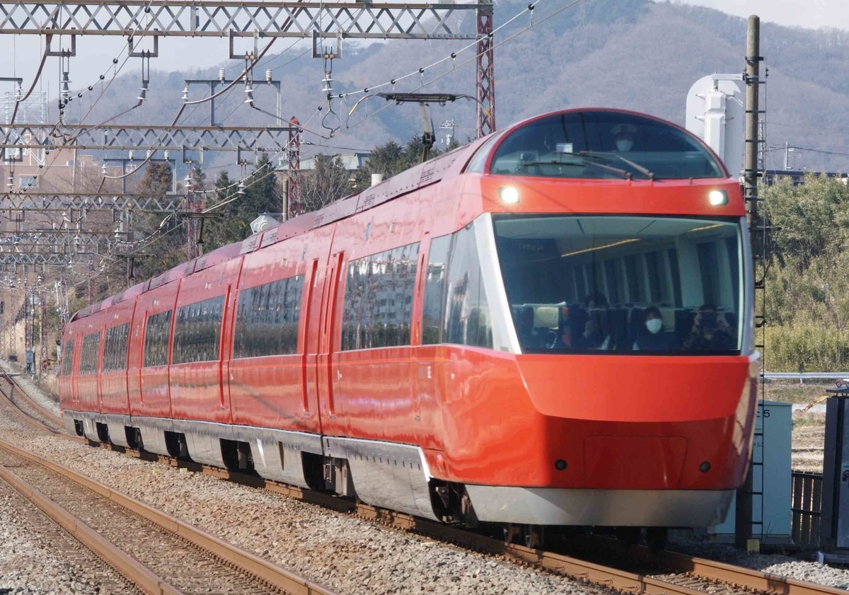 VSE50000形　MSE60000形　GSE70000形　5000形　小田急線　伊勢原　鶴巻温泉　撮影地　VSE50000形引退　ラストラン