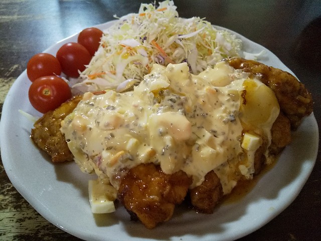 タルタルソース　手作り　チキン南蛮　男の料理　おうちごはん　鶏むね肉の下ごしらえ　ブライン液