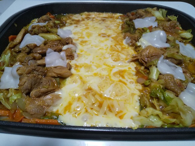 チーズタッカルビ　レシピ　男の料理　韓国料理　おうちごはん