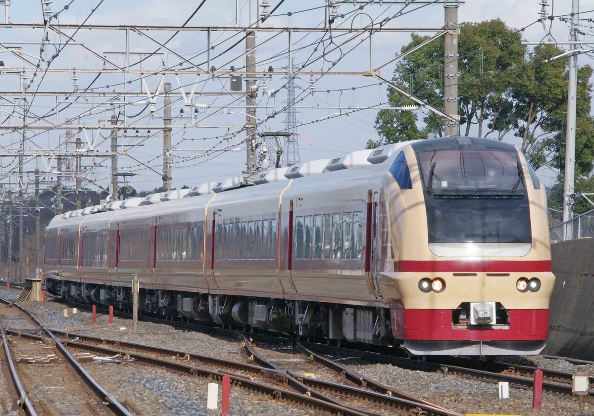 E653系　国鉄特急色　K70編成　 臨時特急【水戸梅まつり号】 東浦和駅　武蔵野線　撮影地　EF66-100　EH500　東邦亜鉛号　貨物列車
