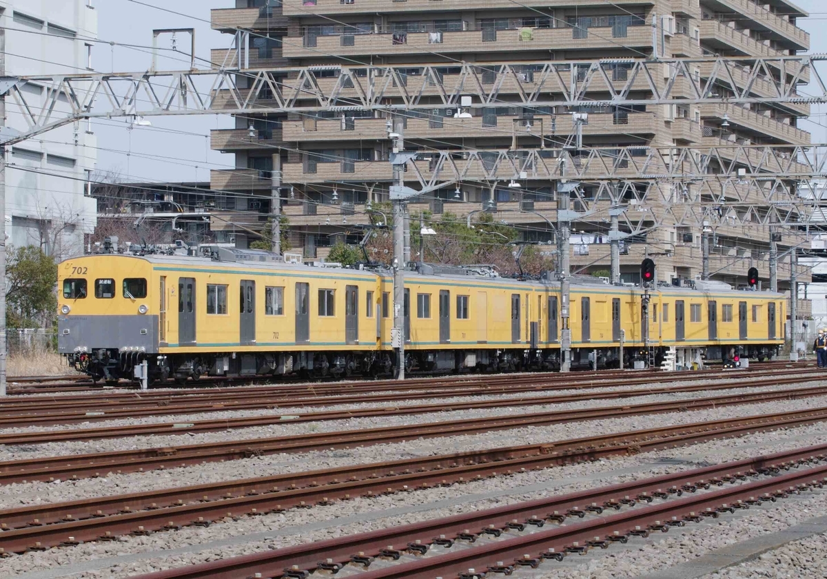 モヤ700形　10000系【10703F】甲種回送　長野総車　かしわ台　海老名　相模鉄道　相鉄本線　撮影地　相模国分信号所　厚木操車場