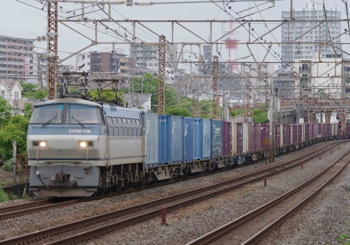 2079レ　EH500　東海道線　平塚　大磯　撮影地　貨物列車　1097ㇾ　EF66-100