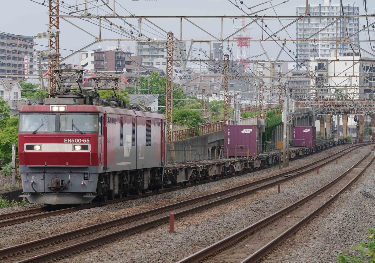 2079レ　EH500　東海道線　平塚　大磯　撮影地　貨物列車　1097ㇾ　EF66-100