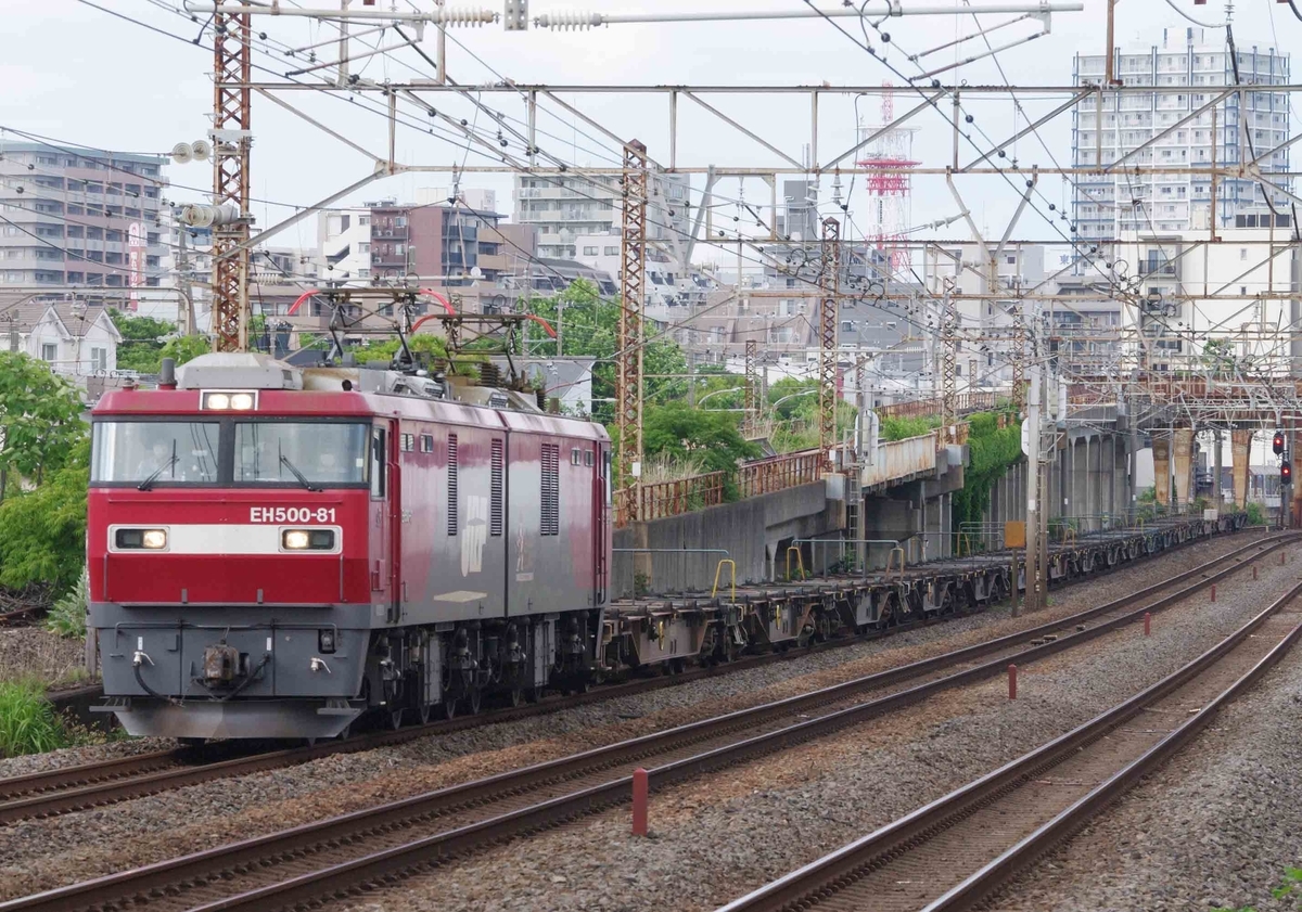 2079ㇾ　EH500　EF66　1097ㇾ　貨物列車　撮影地　東海道線　大磯　平塚　イカロス出版　季刊j-train