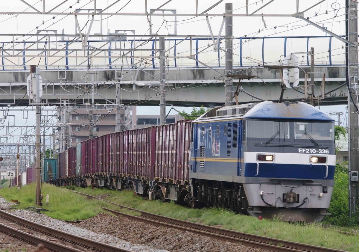 【EH500 初期型】【EF210-300　押し桃】　EF66-100　松尾踏切　撮影地　茅ヶ崎　平塚　東海道線　貨物列車