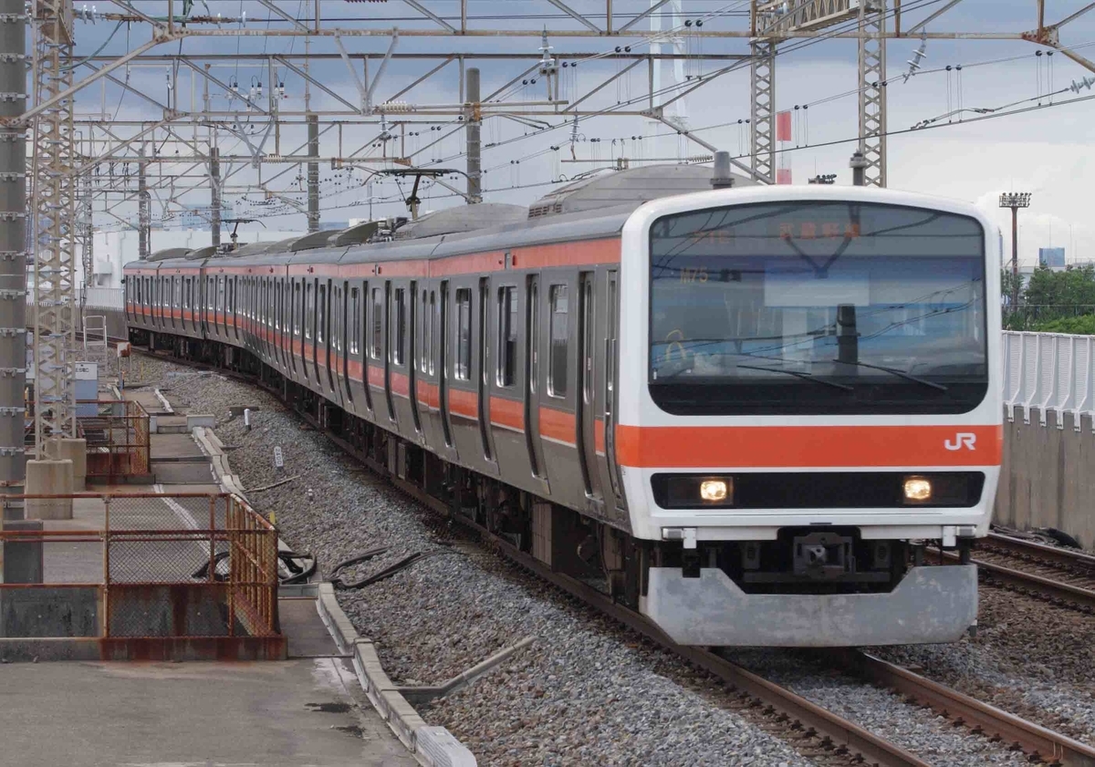 209系500番台 E231系1000番台 U531編成 ケヨ34編成 京葉線 宇都宮線 高崎線 武蔵野線 東海道線 【京葉線、武蔵野線内乗務員訓練】 葛西臨海公園駅 撮影地