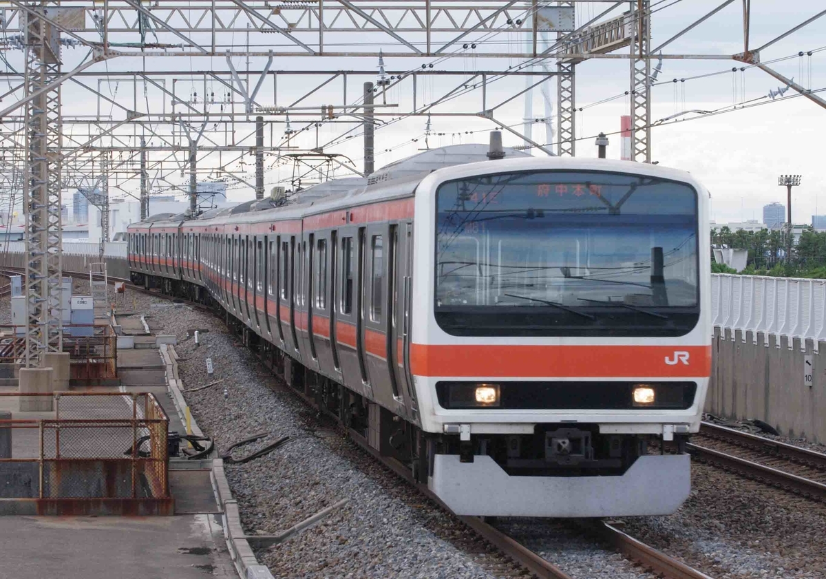 209系500番台 E231系1000番台 U531編成 ケヨ34編成 京葉線 宇都宮線 高崎線 武蔵野線 東海道線 【京葉線、武蔵野線内乗務員訓練】 葛西臨海公園駅 撮影地