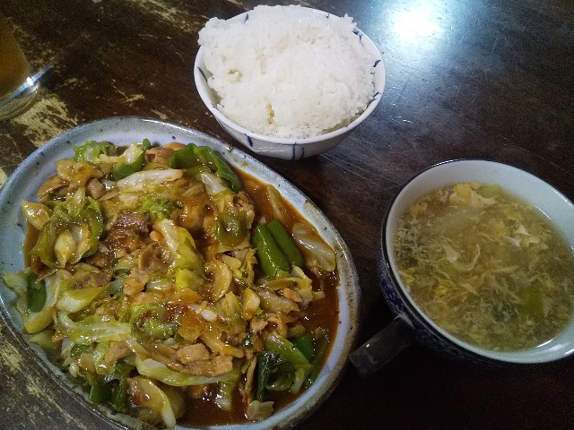 レシピ　中華料理　回鍋肉　甜面醤　豆板醤　男の料理　おうちごはん　【御飯が進む甘辛味、豚バラ肉を茹でて本格的に】回鍋肉を作ってみた