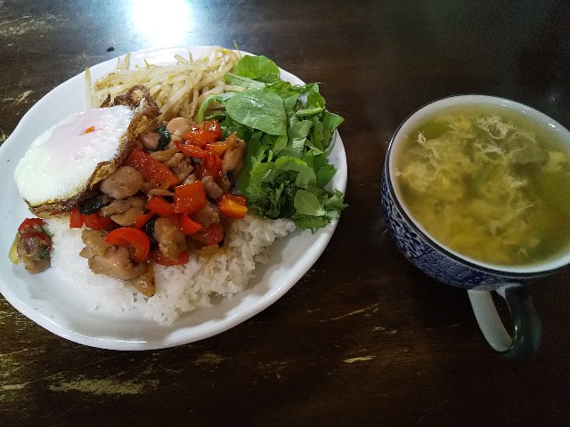 ガパオライス レシピ タイ料理 ナンプラー バジル 男の料理 おうちごはん アジアンテイスト