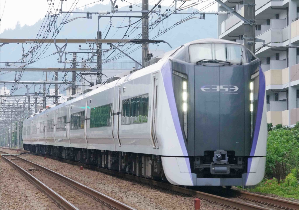 E257系5000番台　臨時特急あずさ号　高尾　西八王子　撮影地　E353系　E233系0番台　中央快速線　グリーン車　12両化　