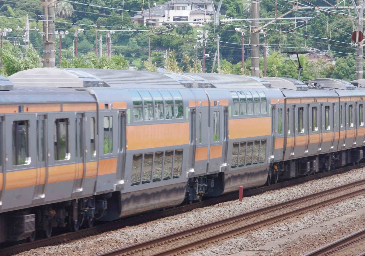 7月27日撮影 東海道線 大磯～二宮間 【新時代到来の予感】E233系0番台