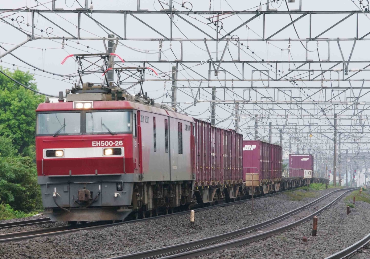 【中央線快速　E233系0番台　グリーン車組み込み　H57編成】
茅ヶ崎　平塚　松尾踏切　撮影地　東海道線　中央快速線　貨物列車　EH500　EF210　EF66-100　