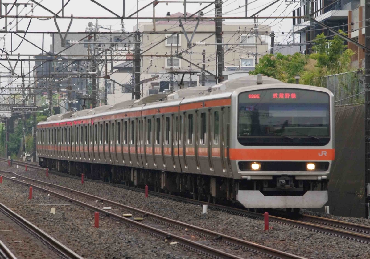 【E653系　国鉄特急色　K70編成  臨時特急　海浜公園コキア大宮号】【E257系5500番台　臨時特急　鎌倉号】
武蔵野線　東浦和駅　撮影地　E231系　209系500番台