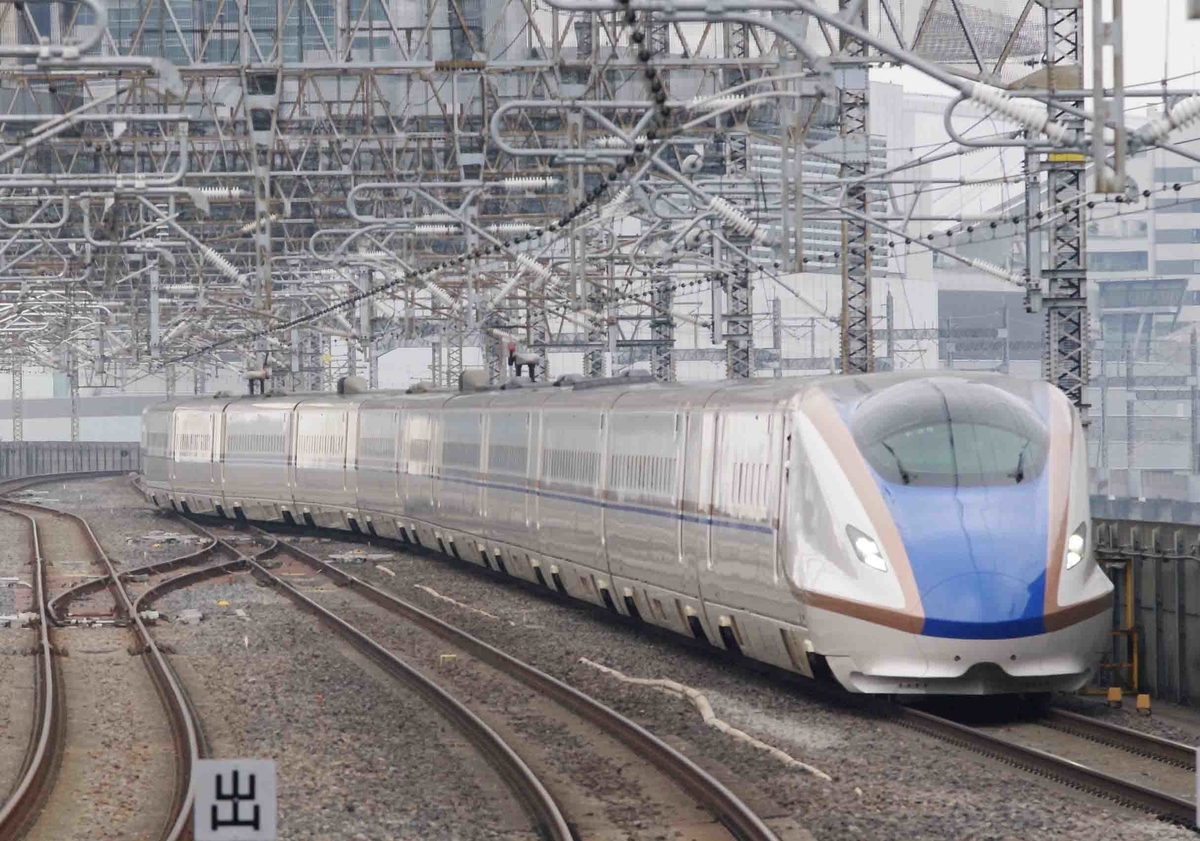 東北新幹線　大宮駅　北陸新幹線　山形新幹線　秋田新幹線　上越新幹線　撮影地