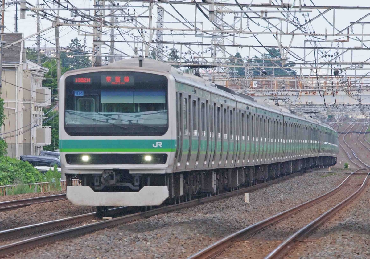 E657系 【E653系フレッシュひたち リバイバルカラー編成】 特急ひたち 特急ときわ E531系 【K423編成 赤電カラー】 E231系 常磐線 撮影地 北小金駅 北松戸駅